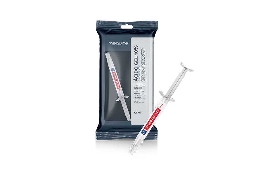 Acido fluoridrico gel 20% (2 siringhe da 3.5ml) - DENTAFLUX